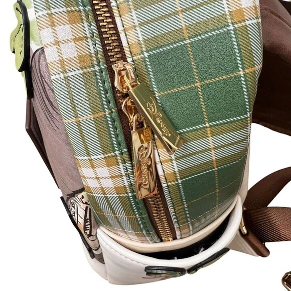 Disney Backpack Winnie the Pooh Danielle Nicole Owl\'s House Door Plaid Mini main image 10